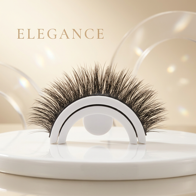 Self Adhesive Lashes 3D Faux Mink False Lashes Reusable Natural Look Emira Fix
