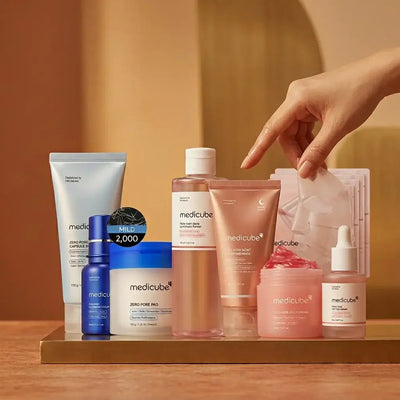 Buy Medicube Glass Glow Kit | Korean Collagen & Pore Care Emira Fix