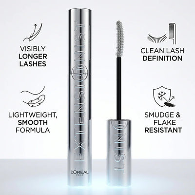 L’Oréal Paris Extensionist Mascara , Lengthen and Curl Lashes Emira Fix