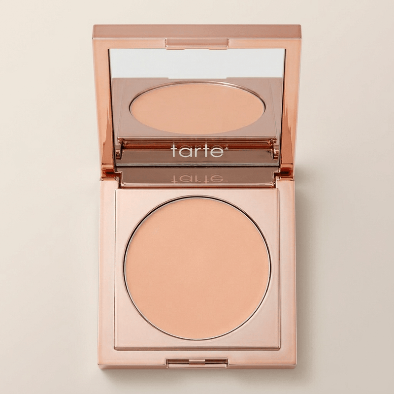 Tarte Under Eye Corrector with Brush – Full Coverage Concealer in sleek compact, perfect for neutralizing dark circles.