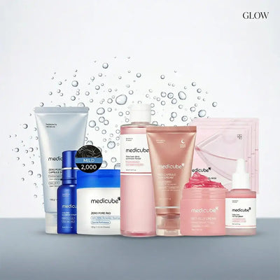 Buy Medicube Glass Glow Kit | Korean Collagen & Pore Care Emira Fix