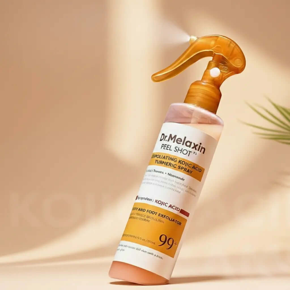 Peel Shot Spray Kojic Acid & Turmeric Exfoliating Skin Repair 200ml Emira Fix