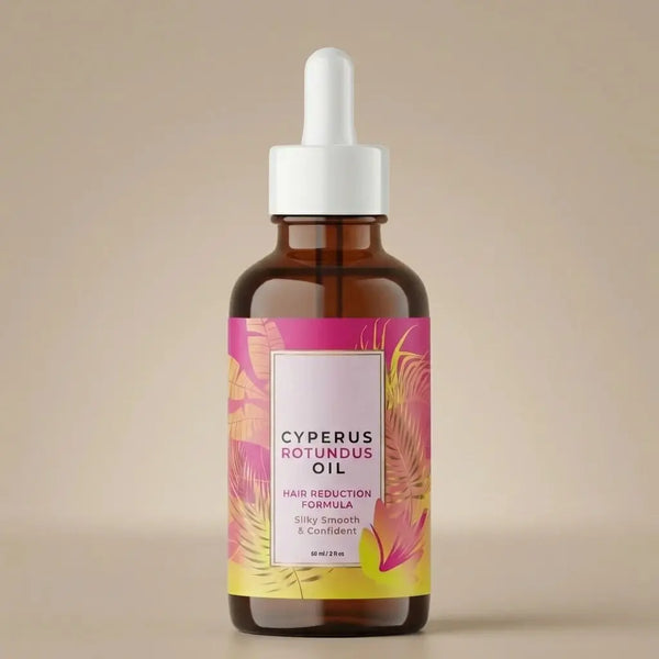Cyperus Rotundus Oil for Hair Removal | Natural Hair Growth Reduction Oil