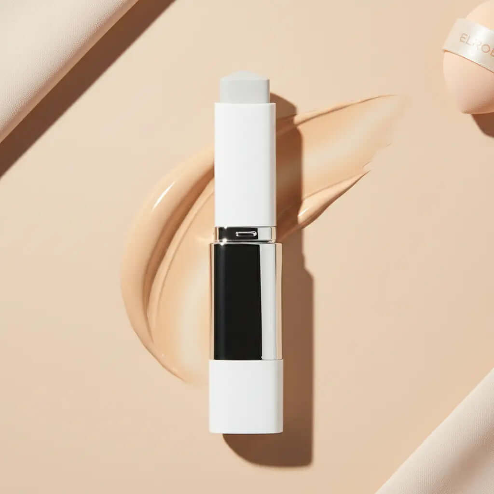 ELROEL Foundation Stick V White Full Coverage Glow Makeup Emira Fix